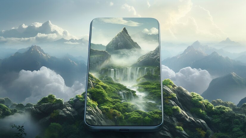 телефон и природа 